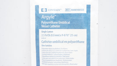 Covidien 8888160325 Argyle Polyurethane Umbilical Vessel Cath.2.5Fr.x9-8/10in(x)
